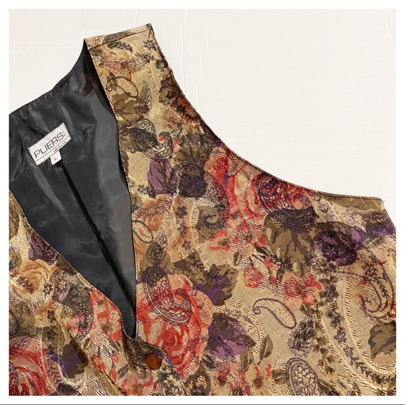 VINTAGE - PAISLEY PARK VEST sz. L - Picture 5 of 7